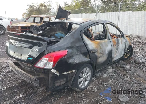 2016 Nissan Versa 1.6 Sl из США, поврежденный, VIN 3N1CN7AP5GL824594